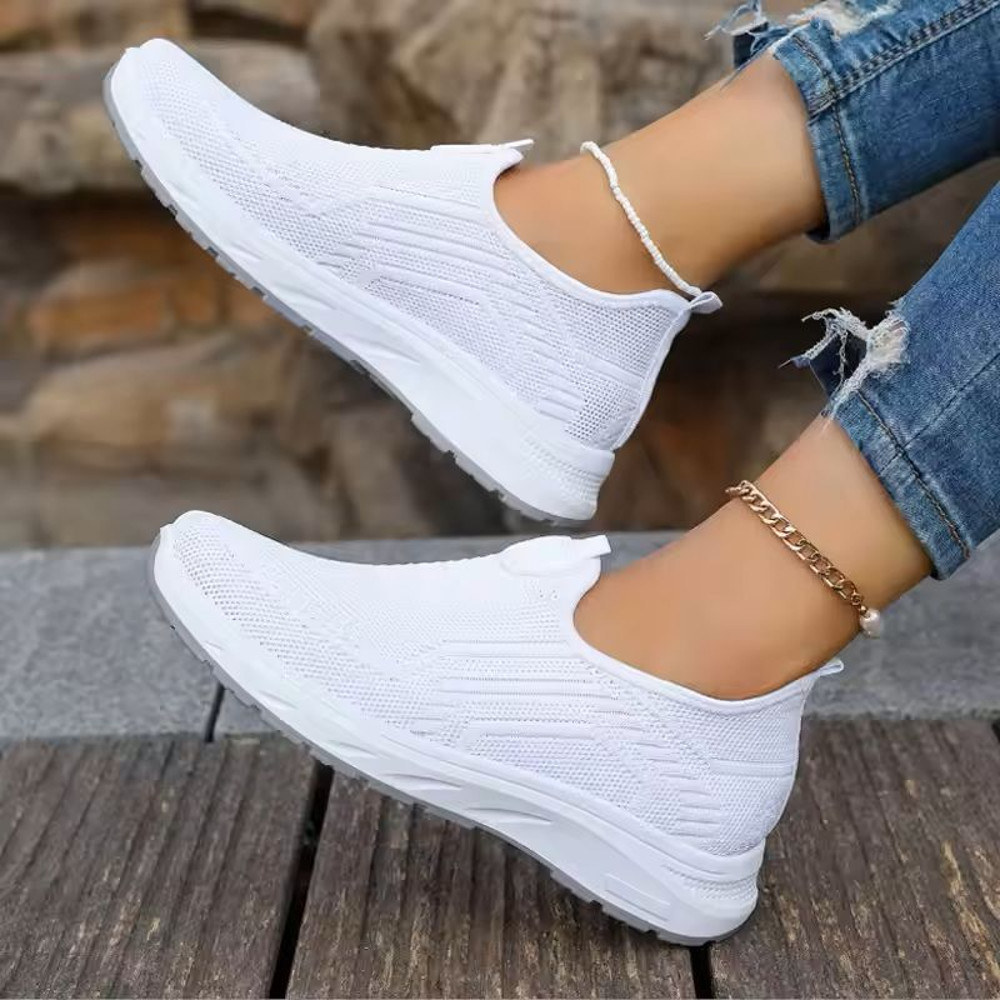 Womens Slip On Breathable Sports Sneakers  Lightweight Barefoot Style For All Day Comfort And Every 7