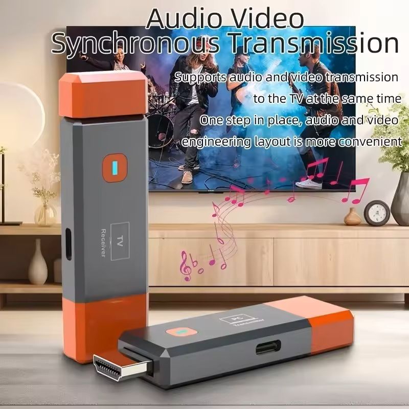 Wireless HDMI Transmitter And Receiver Kit  Stream Video From PC Laptop Or Camera To TV Or Projecto