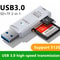 2in1 USB 30 Card Reader HighSpeed Micro SD TF Memory Card Adapter For PC And Laptop Use 9