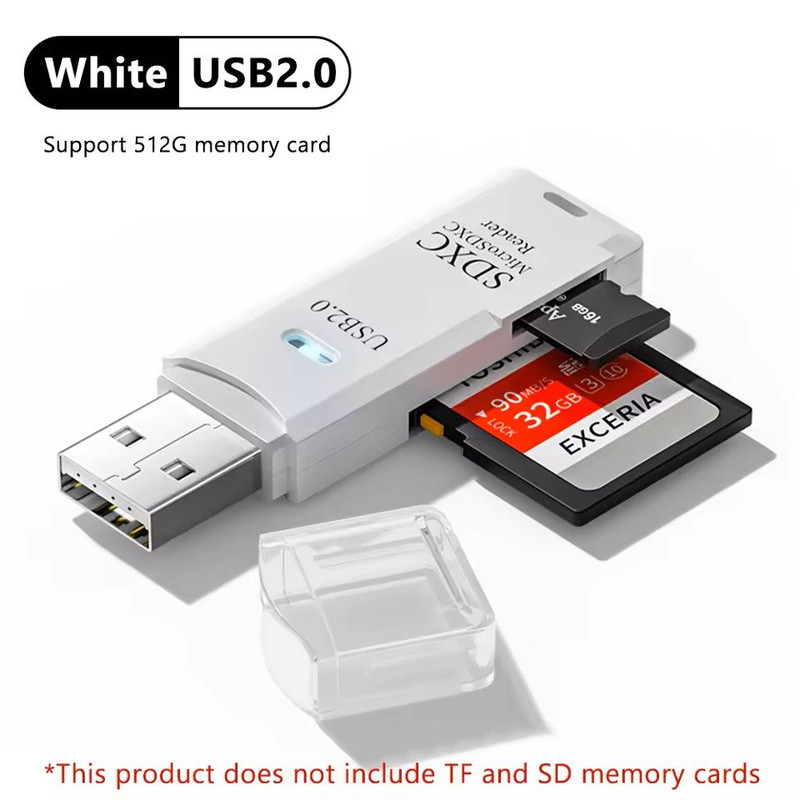 2in1 USB 30 Card Reader HighSpeed Micro SD TF Memory Card Adapter For PC And Laptop Use 3