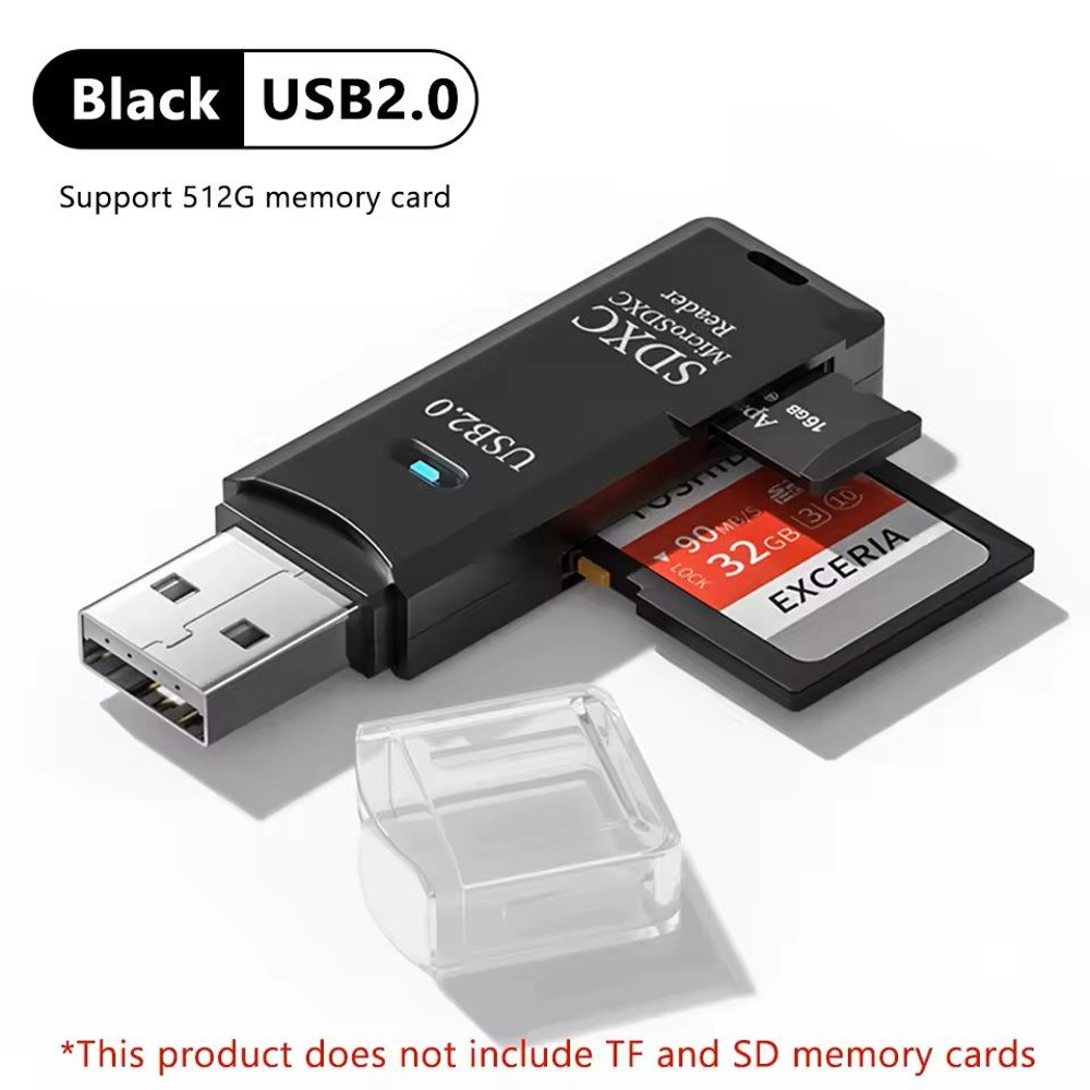 2in1 USB 30 Card Reader HighSpeed Micro SD TF Memory Card Adapter For PC And Laptop Use 8