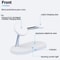 3-in-1 Wireless Charging Stand – Fast Charger Dock for iPhone, Apple Watch, and AirPods