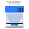 Precision Digital Kitchen And Jewelry Scale Portable 500g001g Or 3kg01g Electronic Scale For Food 5