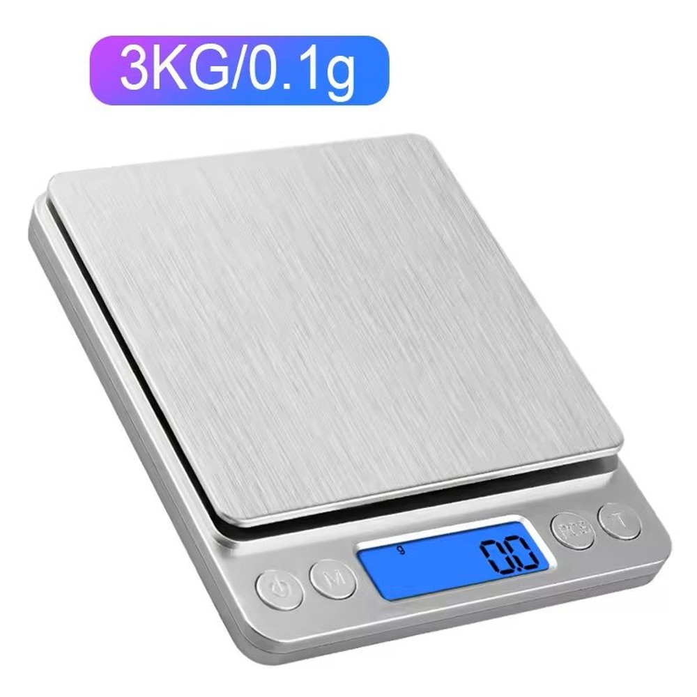 Precision Digital Kitchen And Jewelry Scale Portable 500g001g Or 3kg01g Electronic Scale For Food 6