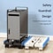 Adjustable Rolling CPU Stand Ventilated PC Tower Cart With Caster Wheels For UnderDesk Setup 5