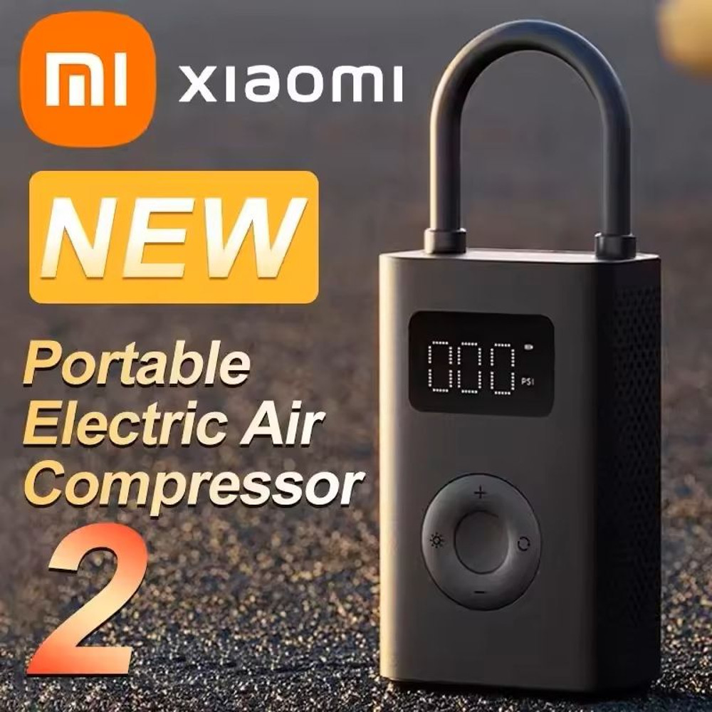 Xiaomi Mijia Air Pump 2 25 Faster Inflation Compact Smart 2