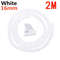 Flexible Spiral Cable Organizer  2M Length 10mm16mm Diameter Durable Wire Management Sleeve 5