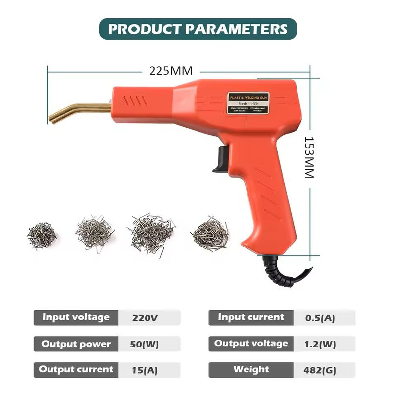 ProFix Plastic Welding Kit 70W Hot Stapler For Durable Plastic Repairs 1