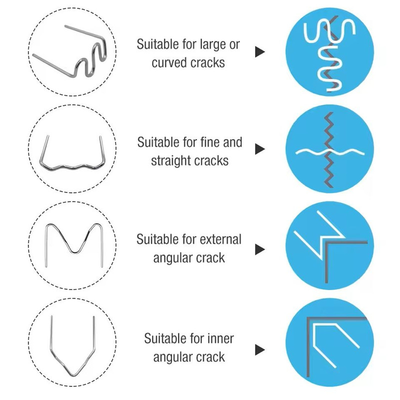 ProFix Plastic Welding Kit 70W Hot Stapler For Durable Plastic Repairs 4