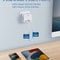PowerHub 7in1 Wall Socket Extender EU Plug With 3 AC Outlets 3 USB Ports And TypeC Fast Charging 8
