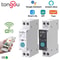 Smart WiFi Circuit Breaker With Energy Monitoring 1P 63A DIN Rail Remote Control 0