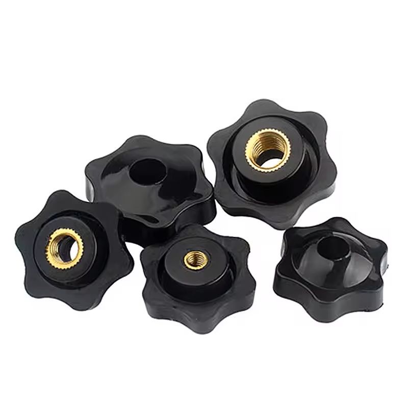 105 PCS M5M10 Star Knob Thumb Nuts Durable Manual Clamping Handles For Machinery DIY Projects 5