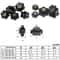 105 PCS M5M10 Star Knob Thumb Nuts Durable Manual Clamping Handles For Machinery DIY Projects 7