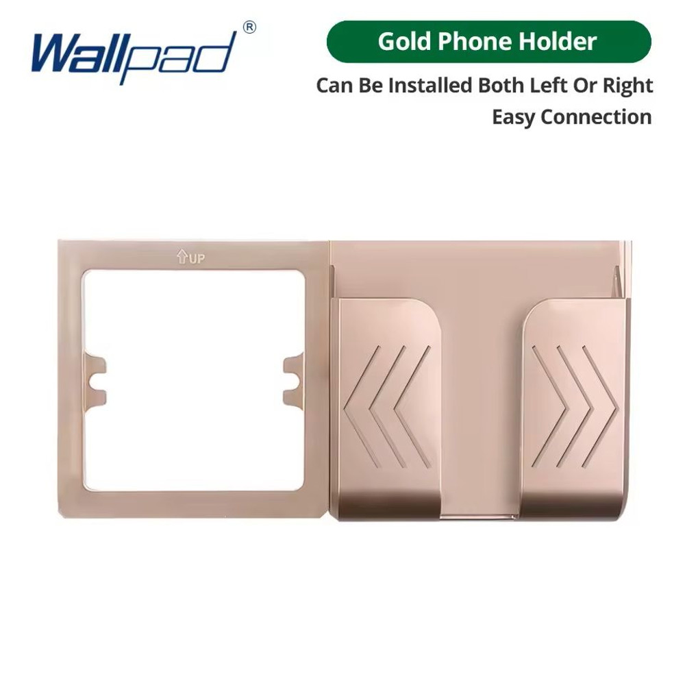 Sleek Crystal Panel Wall Outlet With Dual USB Charging TypeC TypeA Ports EU Standard 2