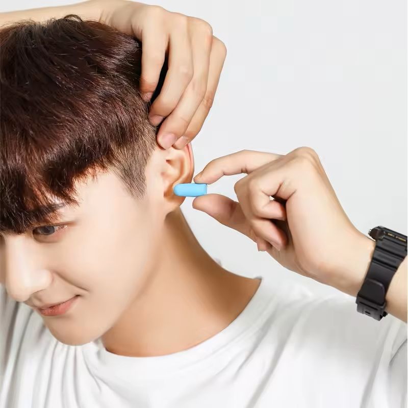 NoiseReducing Foam Earplugs  Soft Comfort Fit For Sleep Travel  Focus 1