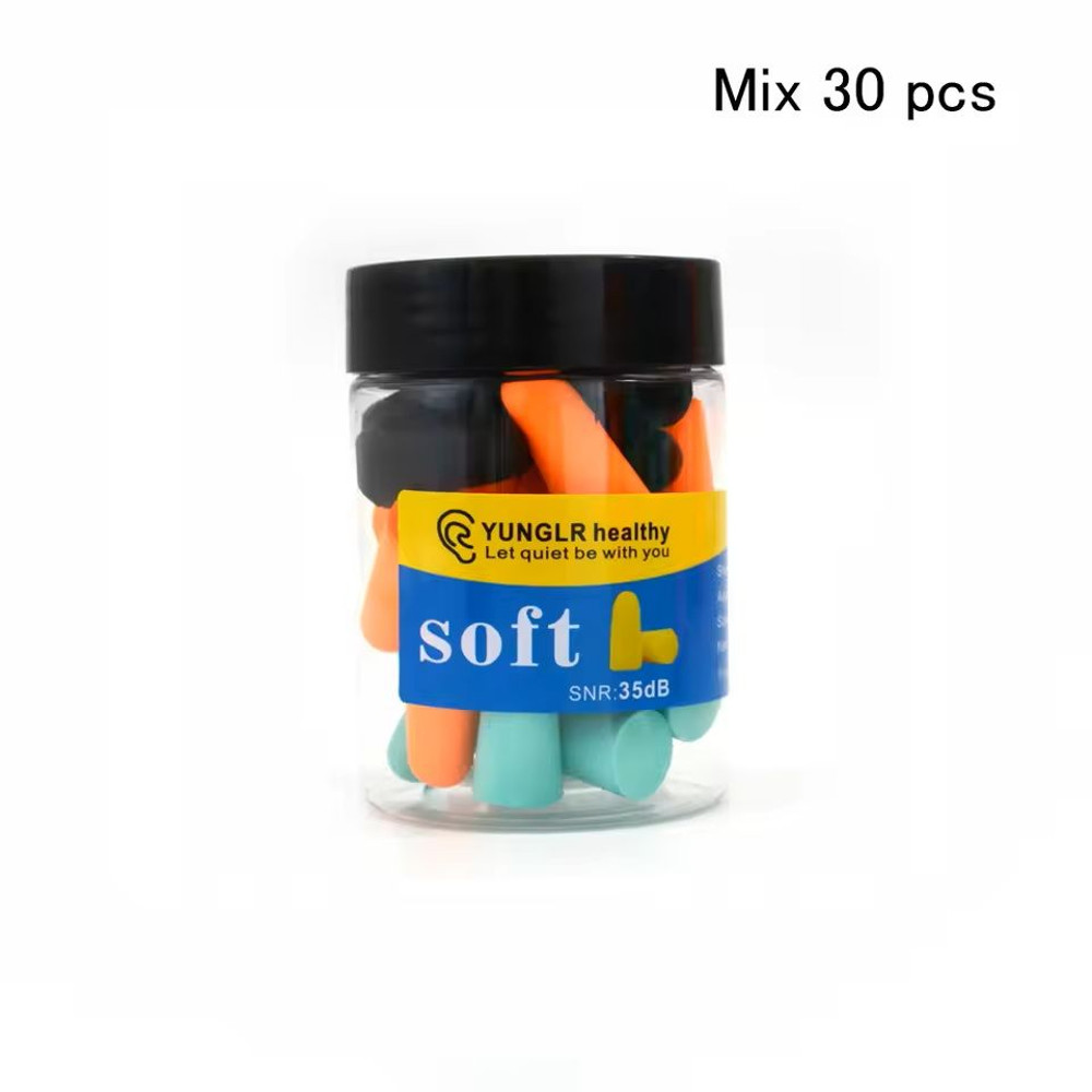 NoiseReducing Foam Earplugs  Soft Comfort Fit For Sleep Travel  Focus 4