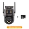 6K 9MP WiFi Outdoor PTZ Security Camera Triple Lens Dual Screen 8x Zoom AI Motion Tracking 1
