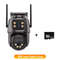 6K 9MP WiFi Outdoor PTZ Security Camera  Triple Lens Dual Screen 8x Zoom AI Motion Tracking 11