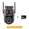 6K 9MP WiFi Outdoor PTZ Security Camera Triple Lens Dual Screen 8x Zoom AI Motion Tracking 11