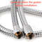 Flexible Stainless Steel Shower Hose  13m AntiKink HighPressure Bathroom Pipe 9