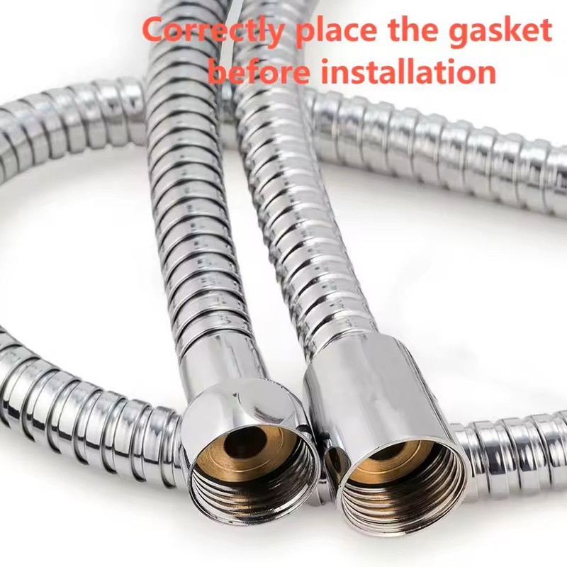 Flexible Stainless Steel Shower Hose  13m AntiKink HighPressure Bathroom Pipe 9
