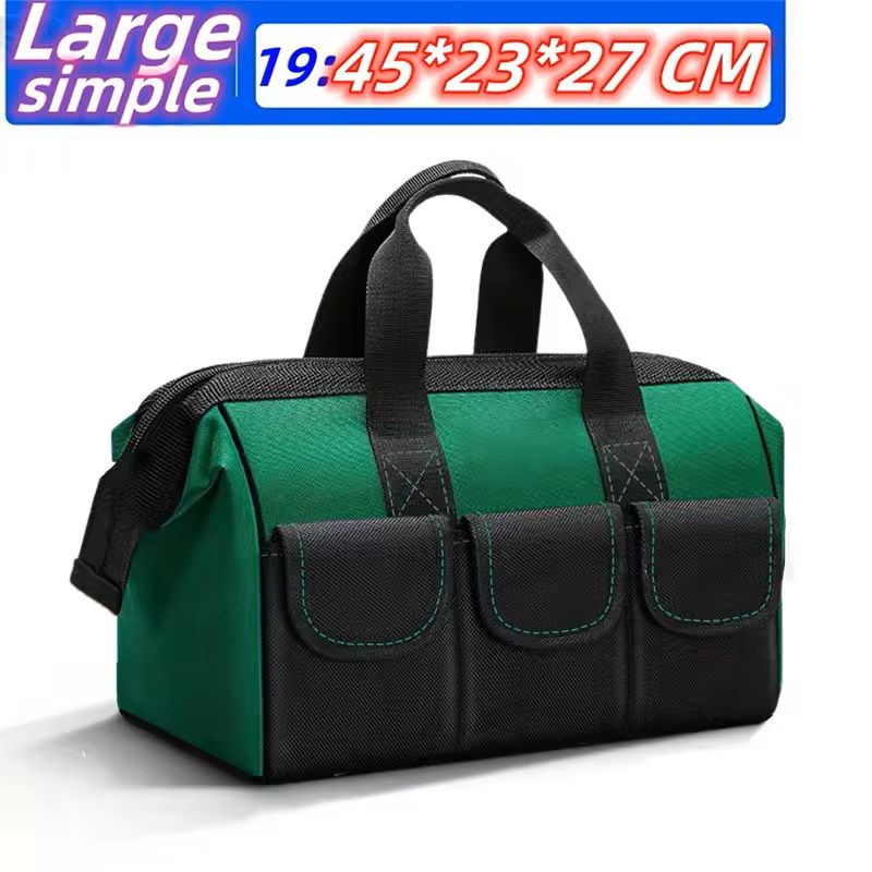 23 Inch Heavy Duty Electrician Tool Bag With Waterproof WearResistant 1680D Oxford Construction 1