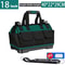23 Inch Heavy Duty Electrician Tool Bag With Waterproof WearResistant 1680D Oxford Construction 8