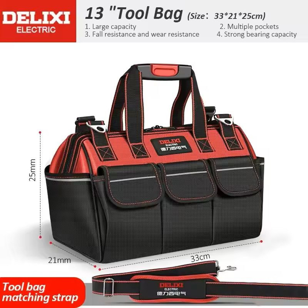 HeavyDuty Waterproof Tool Bag For Electricians And Homeowners 6