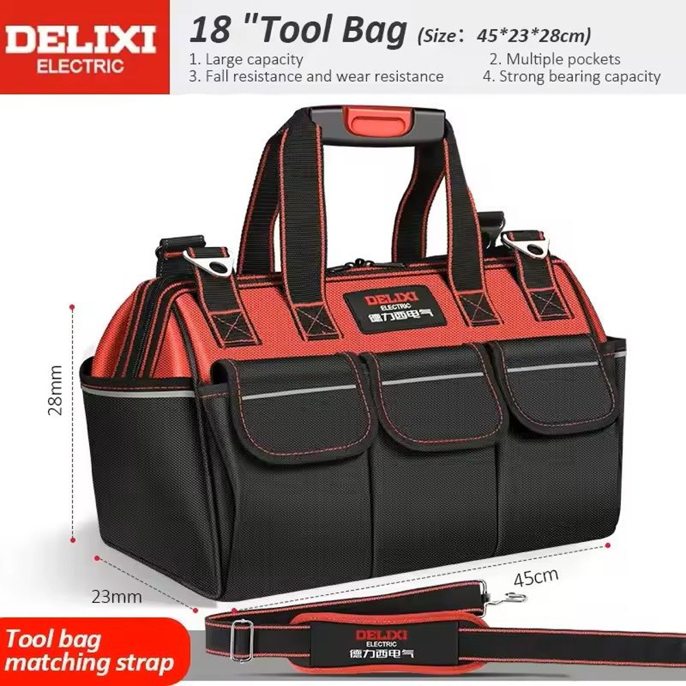 HeavyDuty Waterproof Tool Bag For Electricians And Homeowners 9