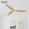 Ultra Thin Low Profile DC Ceiling Fan With Remote Control 17cm White Flush Mount No Light 0