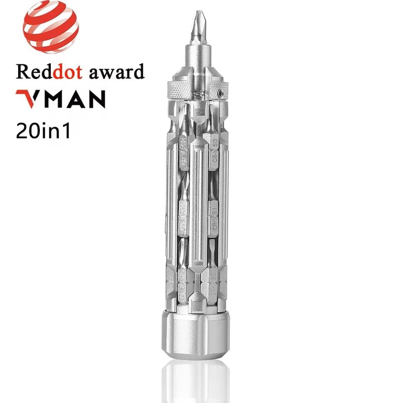 Precision Magnetic Screwdriver Set With Torx And Phillips Bits 5