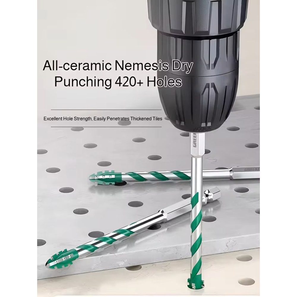 Sawtooth Eccentric Drill Bit For Tile And Concrete 8