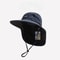 Wide Brim Waterproof Quick Dry Bucket Hat With Neck Flap 1
