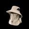 Wide Brim Waterproof Quick Dry Bucket Hat With Neck Flap 5