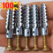 100 Piece Metal Expansion Tube And Screw Kit 0
