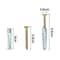100 Piece Metal Expansion Tube And Screw Kit 4