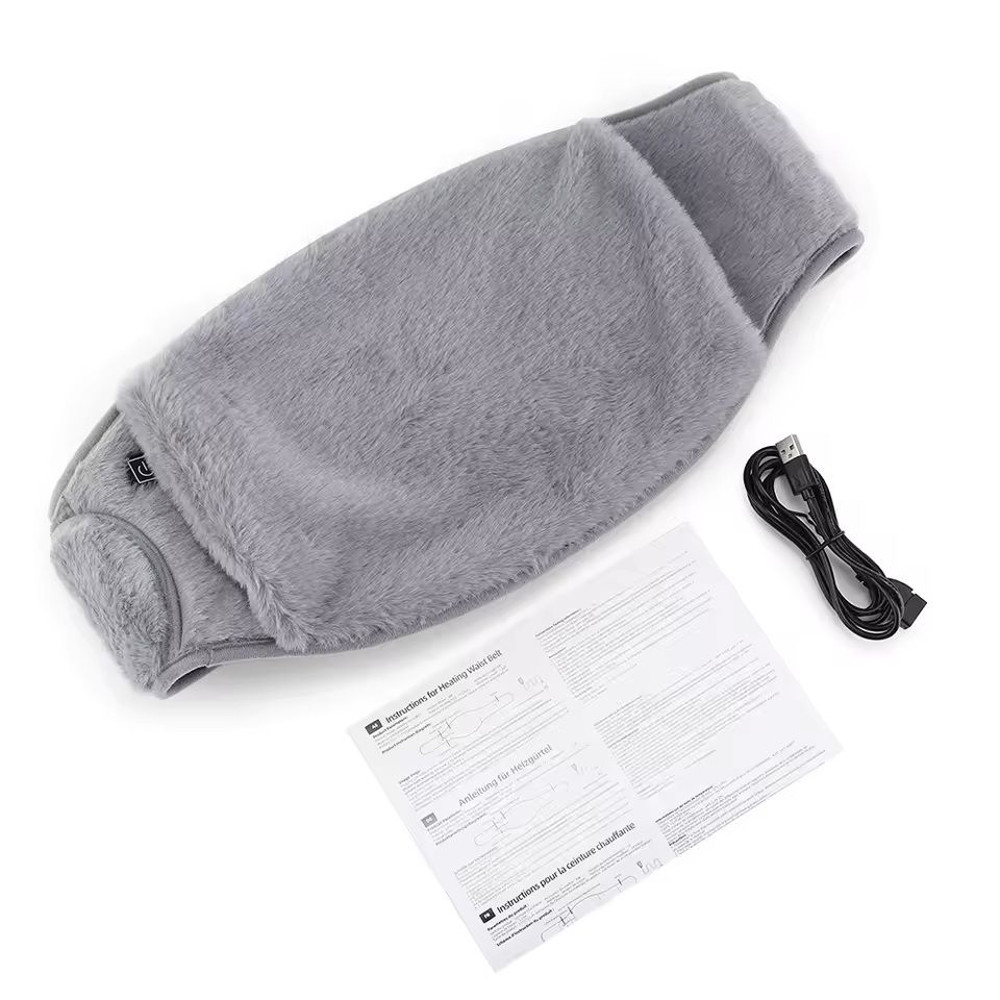 Electric Graphene Heating Pad With 3 Levels USB Rechargeable Abdominal Warmer For Hand And Waist 6