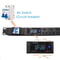 19 Inch Rack Mount PDU Power Strip With Voltmeter Ammeter Wattmeter EU US UK Plug Options 16A 32A 11