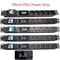 19 Inch Rack Mount PDU Power Strip With Voltmeter Ammeter Wattmeter EU US UK Plug Options 16A 32A 0