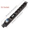 19 Inch Rack Mount PDU Power Strip With Voltmeter Ammeter Wattmeter EU US UK Plug Options 16A 32A 5