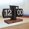 Retro Flip Down Clock Vintage Mechanical Timepiece For Stylish Spaces 0