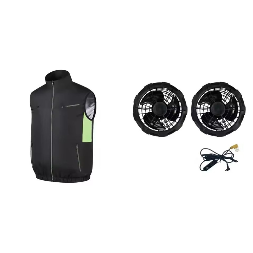 BreezeGuard Wearable Cooling Fan Vest Stay Cool Anywhere Anytime 11