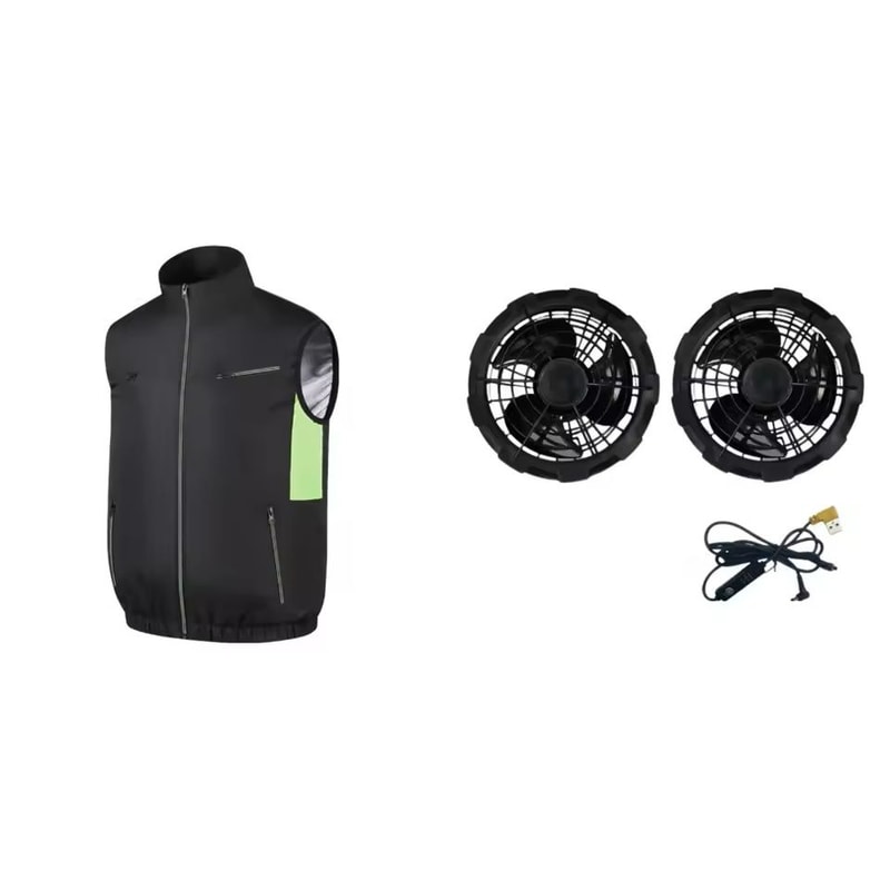 BreezeGuard Wearable Cooling Fan Vest Stay Cool Anywhere Anytime 11