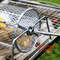 Stainless Steel Rotating BBQ Grill Basket For Roasting And Grilling 2