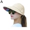 Foldable Wide Brim Sun Hat For Women With UV Protection 1