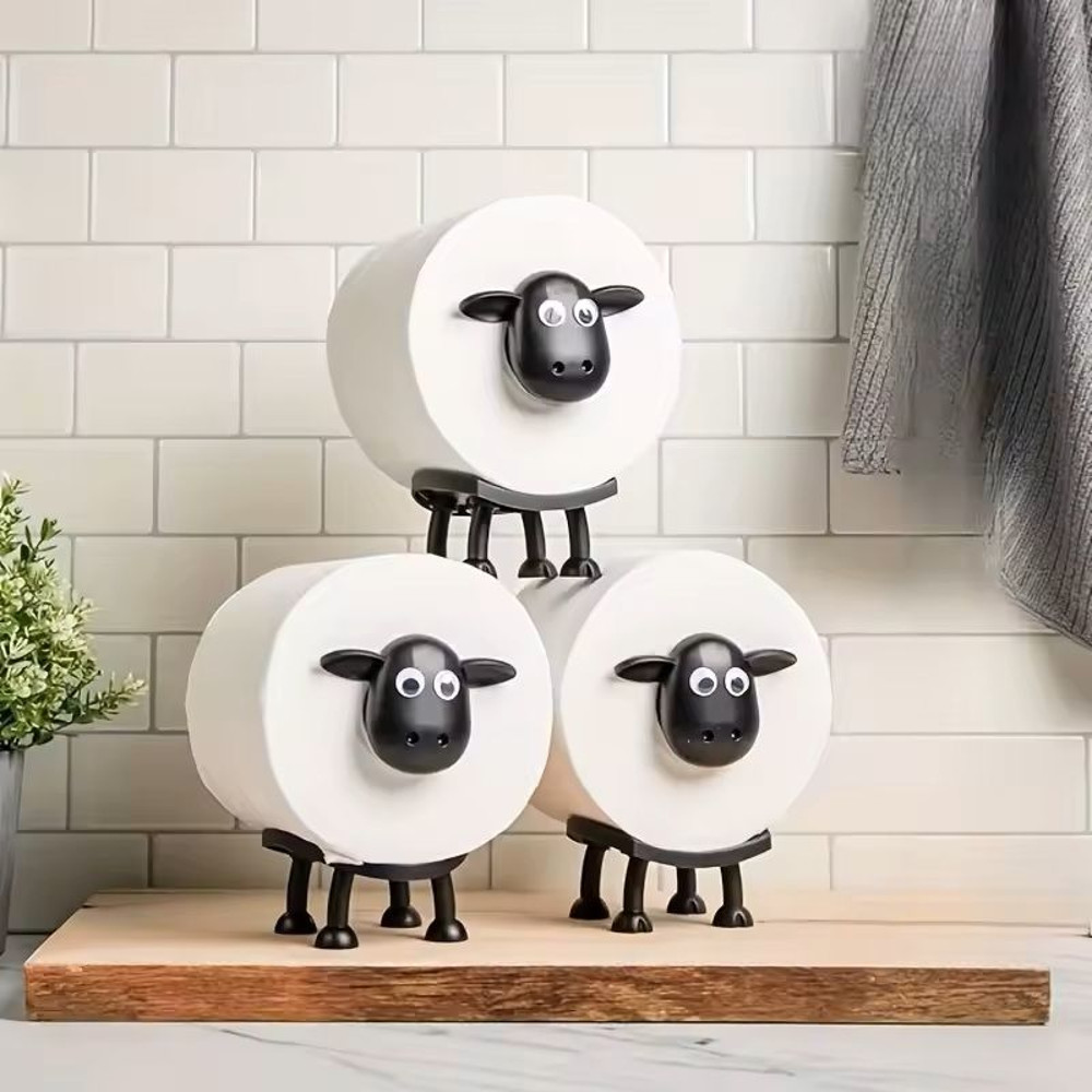 Cute Animal Toilet Paper Holder For Bathroom Decor And Storage 3
