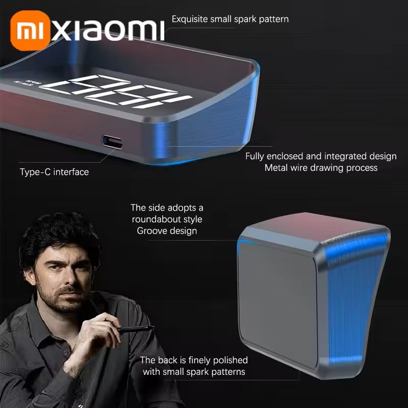 Xiaomi Digital Car HUD Speedometer With GPS And Compass Projection 2