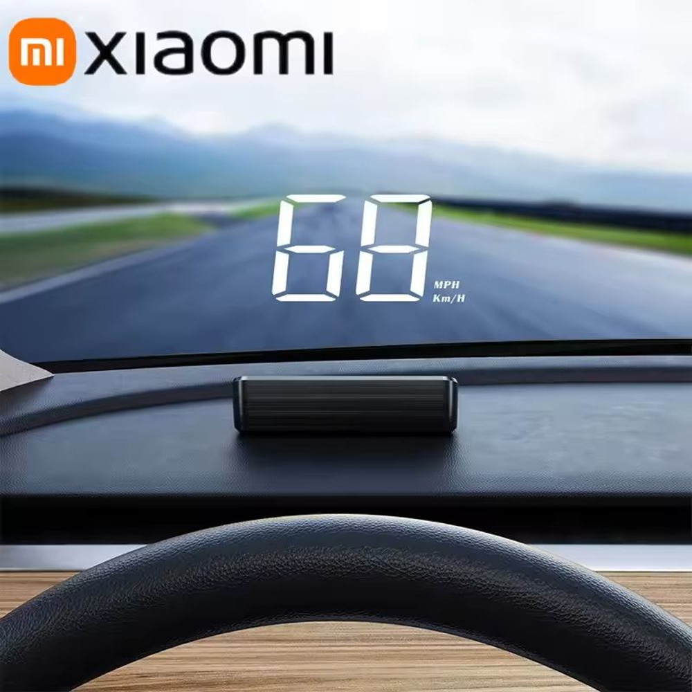 Xiaomi Digital Car HUD Speedometer With GPS And Compass Projection 3