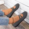 Womens Breathable Knitted Flats Lightweight SlipOn Summer Loafers 9
