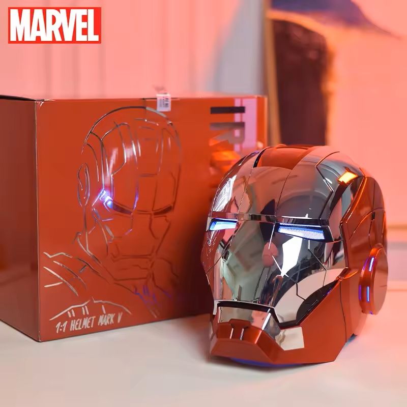 Iron Hero VoiceControlled Wearable Helmet 0
